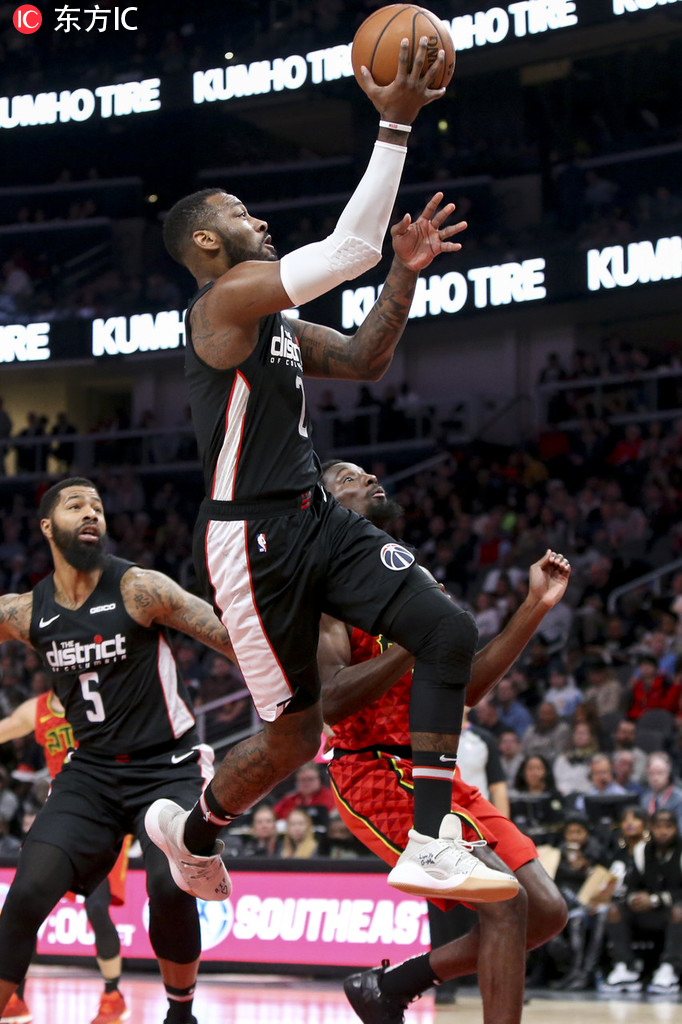 老鹰险胜奇才豪取四连胜 老鹰险胜奇才豪取四连胜